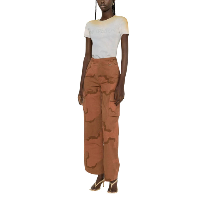 Off-White Laundry Ribbed Basic Tee IT36