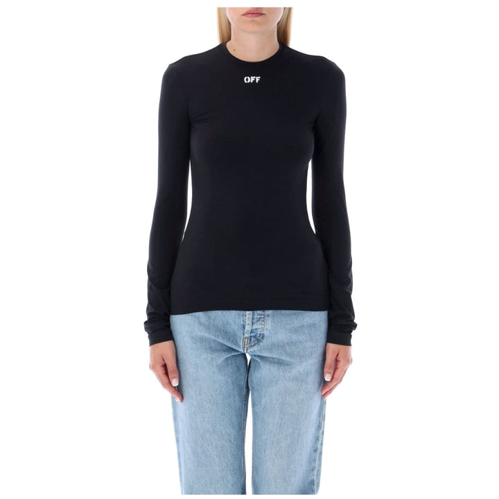 Off-White Off Stamp Second Skin Top Black IT40