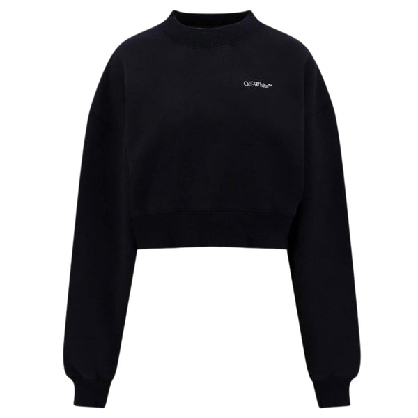 Off-White For All Book Cropped Over Crewneck Black XS