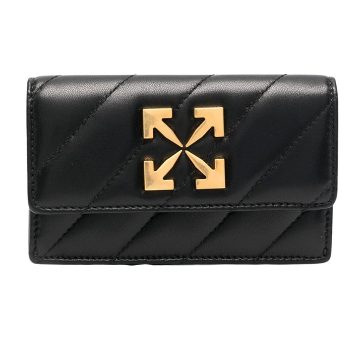 Off-White Jackhammer Flat Card Case Black One Size