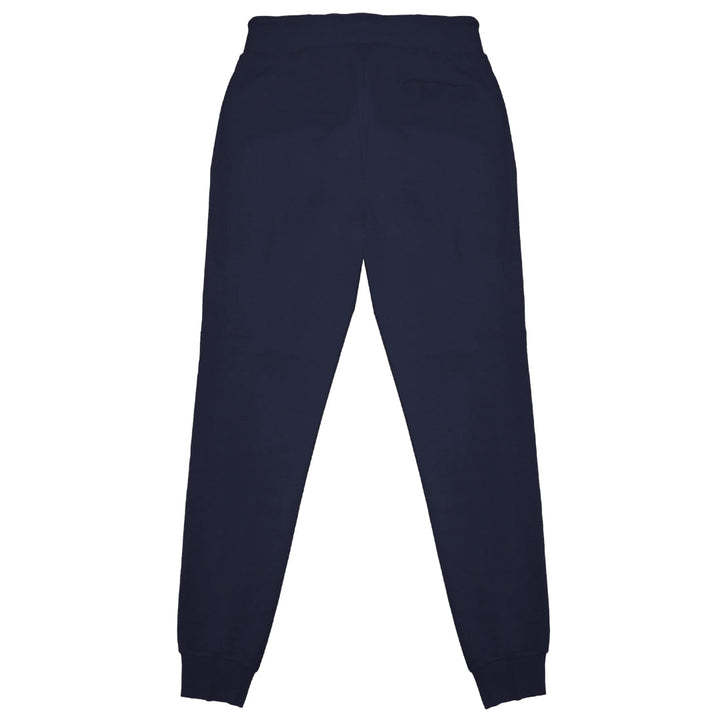 Plein Sport Large Signature Logo Navy Blue Sweatpants S