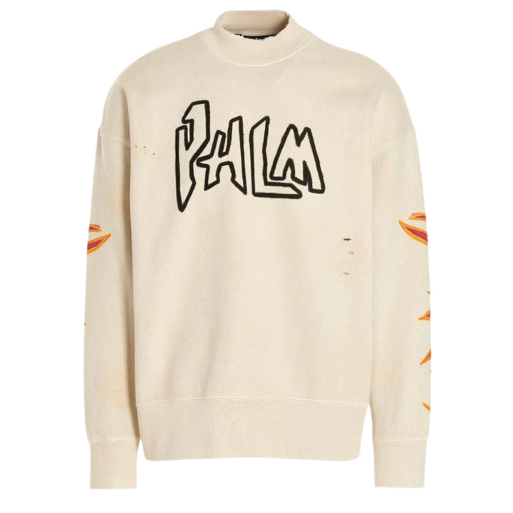 Palm Angels Gd Palm Graffiti Flames Crew Off White S