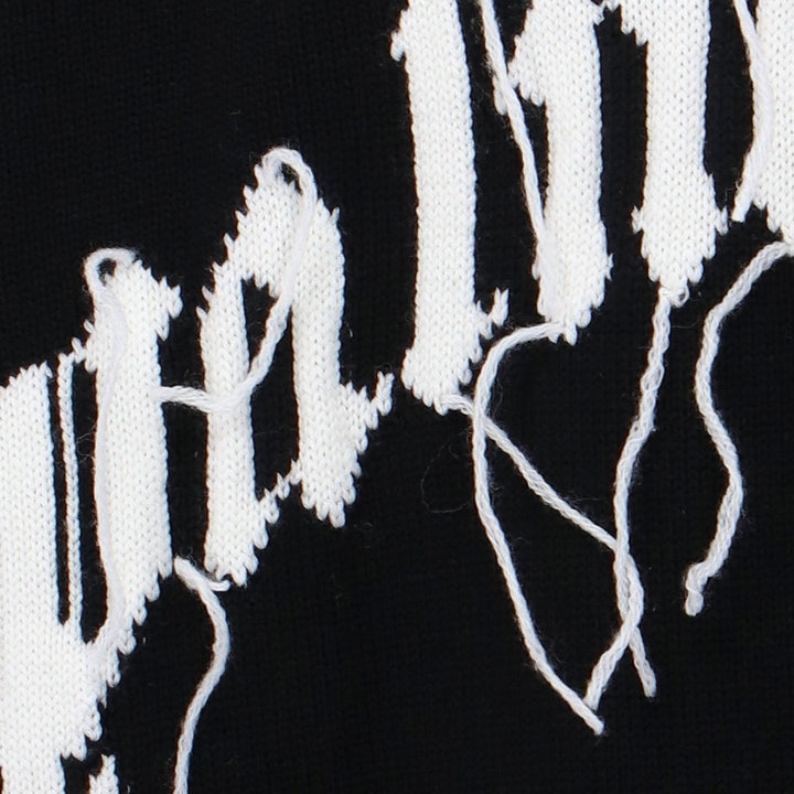 Palm Angels Pa Bear Sweater Black Brown L