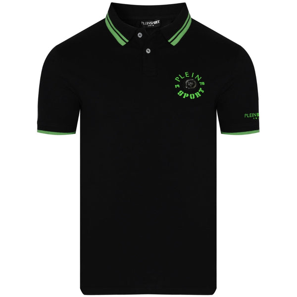PLEIN SPORT PS25MPL02 BLACK Polo Shirt MALE S