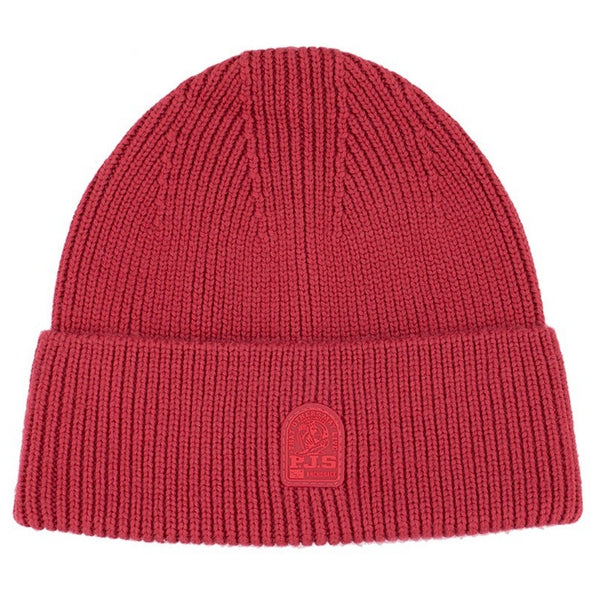 Parajumpers Womens Plain Beanie Hat Red