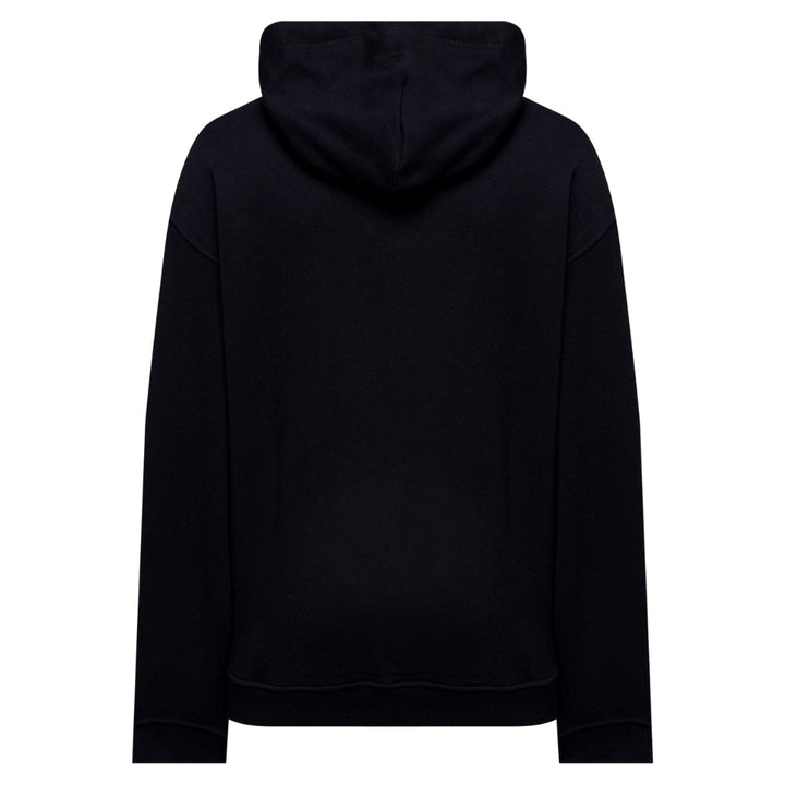 Diesel Double Destroyed Logo Black Hoodie XS