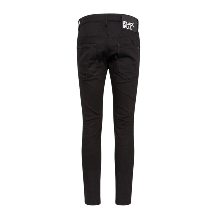 Dsquared2 Black Bull Badge Black Denim Pants W28
