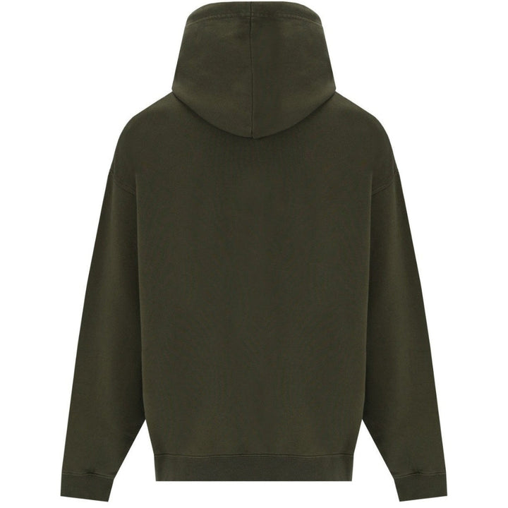 Dsquared2 Loose Fit Santa Dan Logo Green Hoodie  S