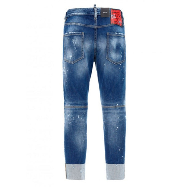 DSQUARED2 SAILOR JEAN S74LB0968 S30663 470 NAVY BLUE JEANS Mens 44