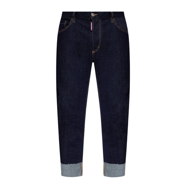 Dsquared2 Sailor Jean Dark Blue Denim Pants S74LB1080 S30664 SAILOR JEAN 470