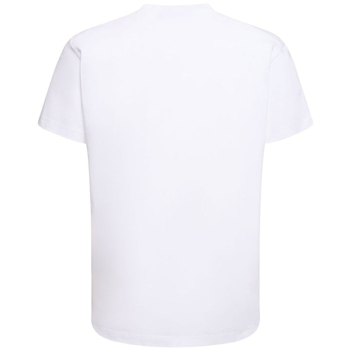 Dsquared2 Cool Fit Pink Blur Icon Logo White T-Shirt XL