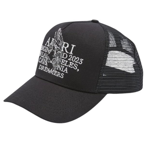 Amiri Mens Cap SS23MAH006 001 Black