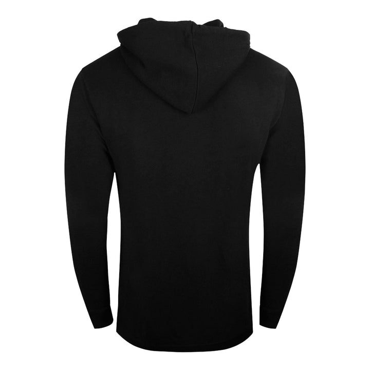 Cavalli Class Aysmmetric Box Design Black Zip-Up Hoodie M