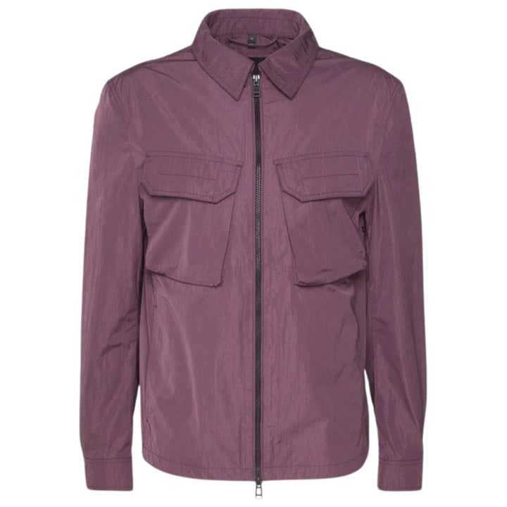 Belstaff Dark Garnet Purple Staunton Overshirt Jacket