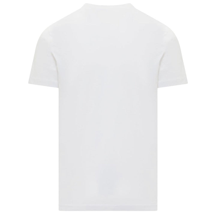 Diesel Pixel Logo White T-Shirt S