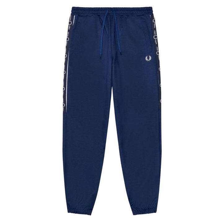 Fred Perry Taped Panel French Navy Blue Sweatpants L
