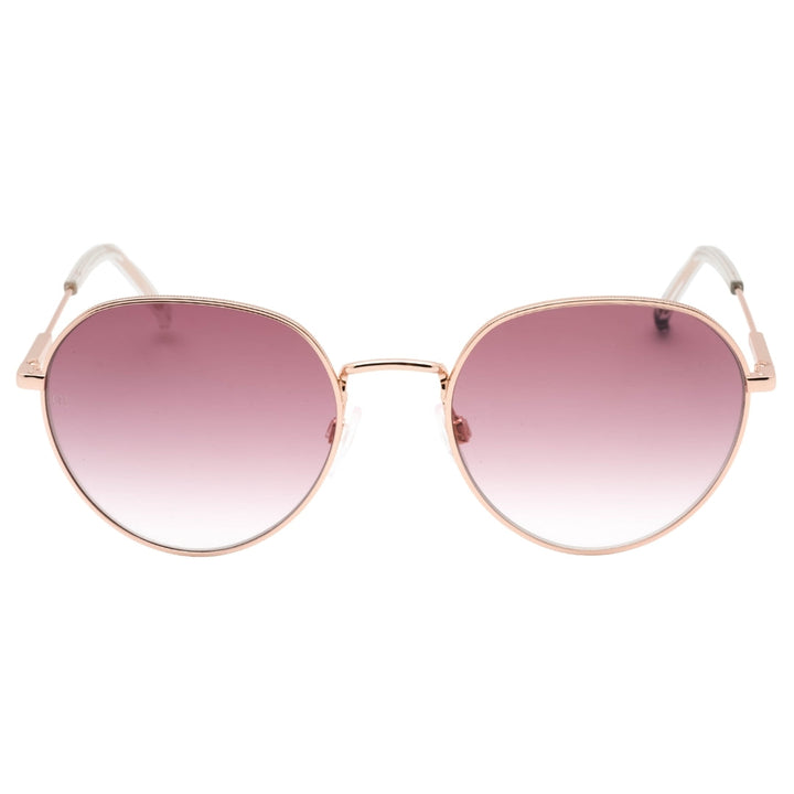 Tommy Hilfiger Pink DS Lens Copper Gold Sunglasses One Size