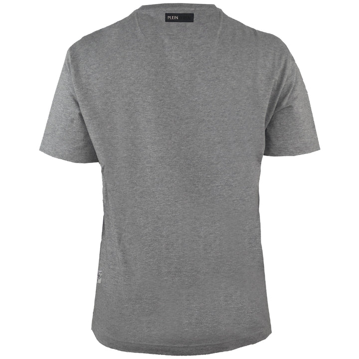 Plein Sport Square Branded Logo Grey T-Shirt S