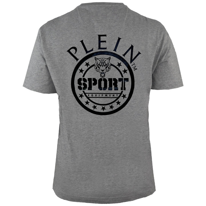 Plein Sport Circle Logo On Back Grey T-Shirt S