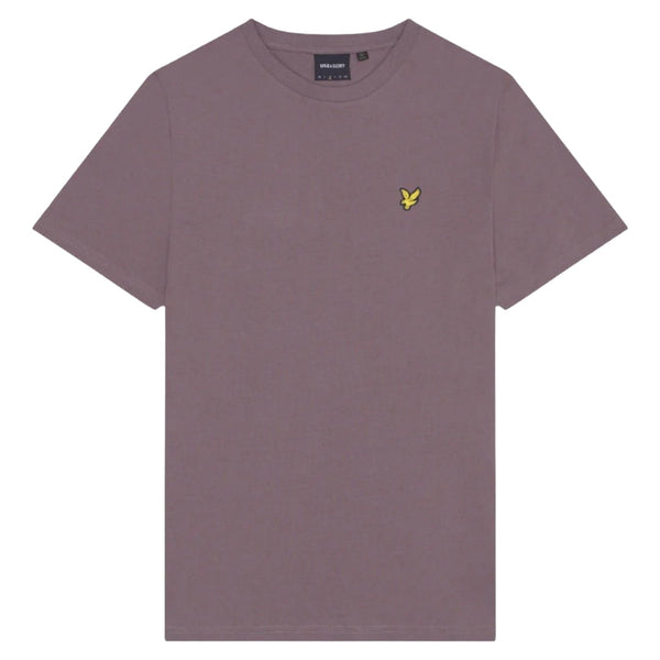 Lyle & Scott Branded Chest Logo Purple Highland Mauve T-Shirt M