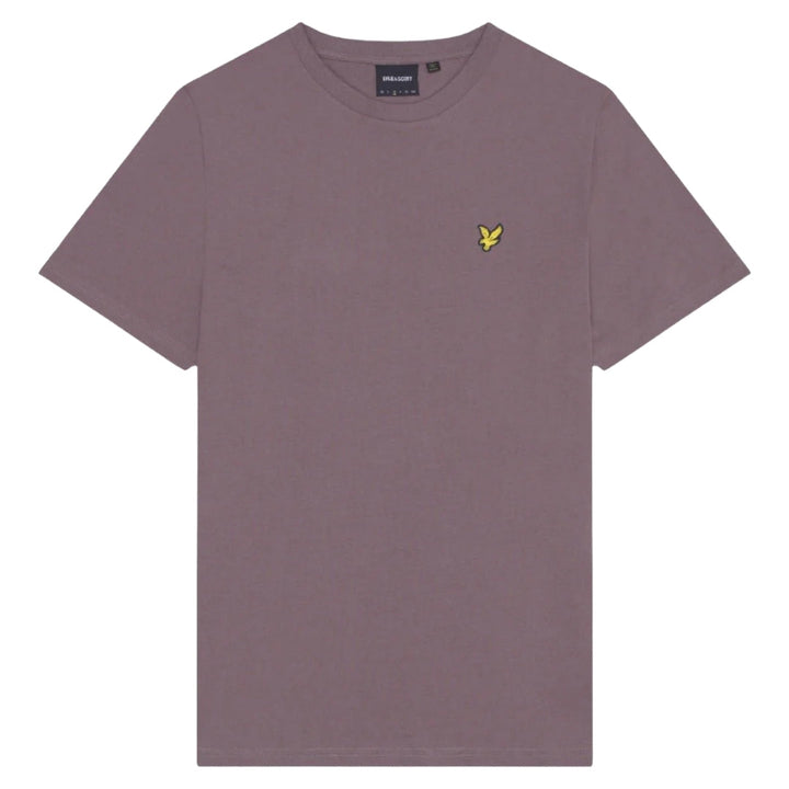 Lyle & Scott Branded Chest Logo Purple Highland Mauve T-Shirt M