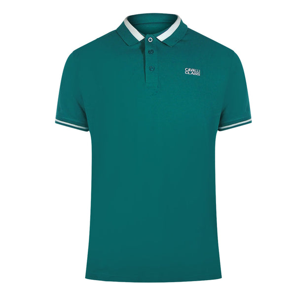 Cavalli Class Txt64R Kb002 04038 Green Ottanio S S Polo Mens