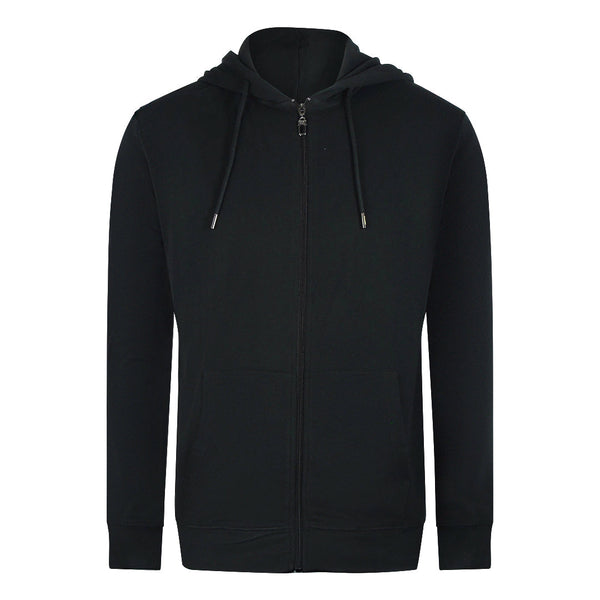 Cavalli Class Txt68C Cf050 05051 Black Hoodie Zip Sweatshirt Mens