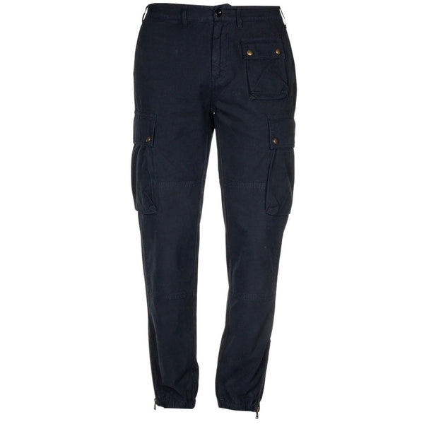 Belstaff Trialmaster Navy Blue Cargo Trousers W28 / 32L