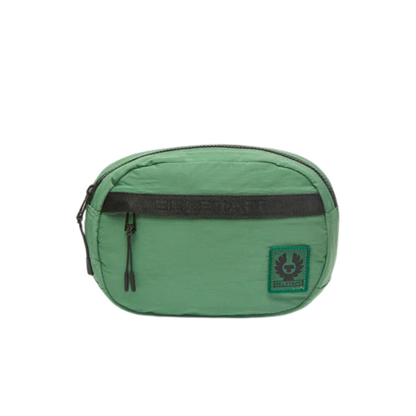 Belstaff Mens Waistpack Bag Graph Green