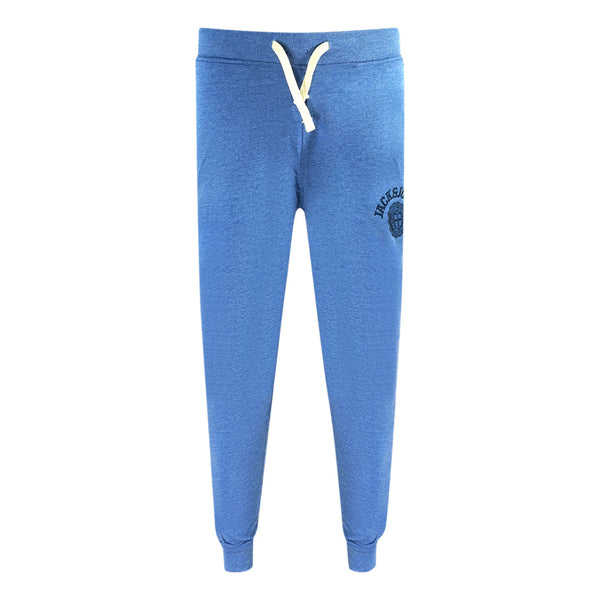 Jack And Jones Mens Sweat Pants Athletic Cuffed Exp Cobalt Blue