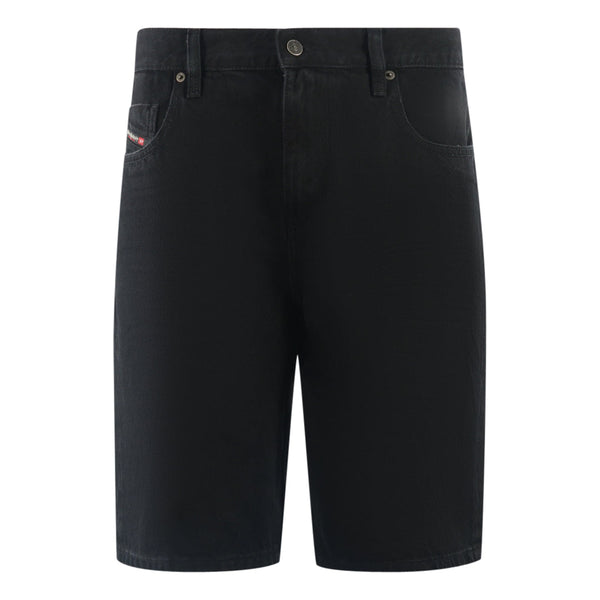 Diesel Mens D Strukt Short 0Ehai Denim Shorts Black