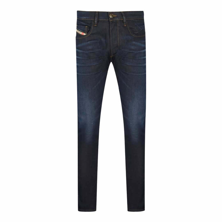 Diesel Mens D Strukt 09A45 Jeans Blue - Style Centre Wholesale