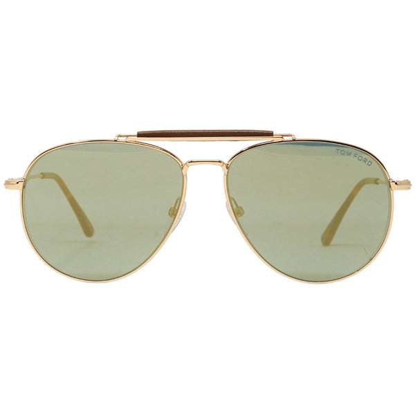 Tom Ford Mens Sean Ft0536 28C Sunglasses Gold