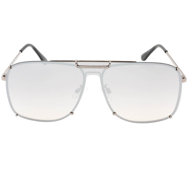 Guess Mens Gf0240 14C Sunglasses Silver - Style Centre Wholesale