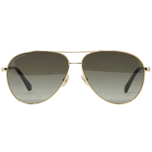 Jimmy Choo Womens Jimena 06J Sunglasses Gold