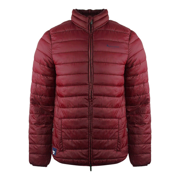 Aquascutum Mens Jk003 14 Jacket Bordeaux Red