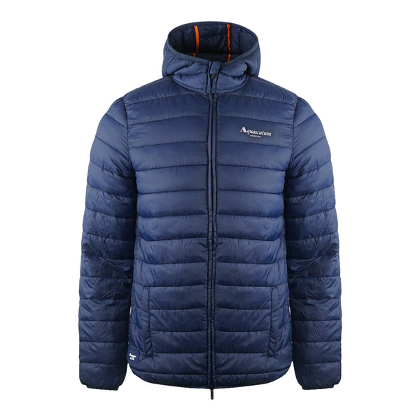 Aquascutum Mens Jk004 11 Jacket Navy Blue