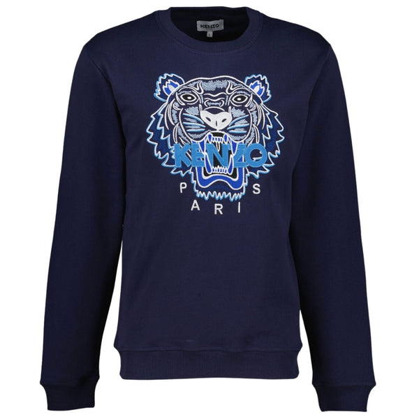 Kenzo Mens K42 P216 5Sw123 4Xa K42 Jumper Navy Blue