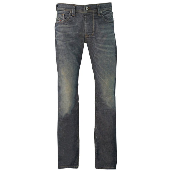 Diesel Mens Buster 084ZU Denim Jeans Blue