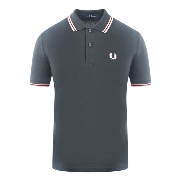 Fred Perry Mens M3600 P75 Polo Shirt Black