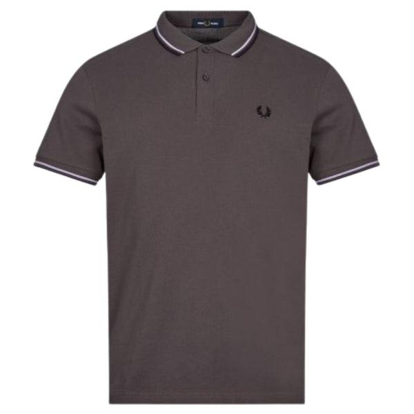 Fred Perry Mens M3600 Q29 Polo Shirt Dark Grey