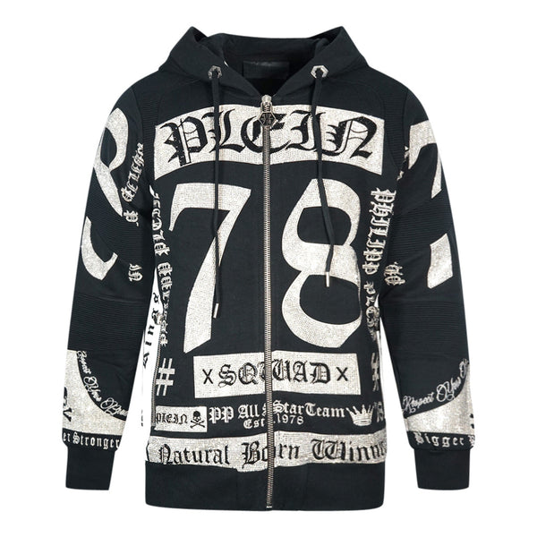 Philipp Plein Mens Hoodie Jacket Mjo0039 My Shadows 02