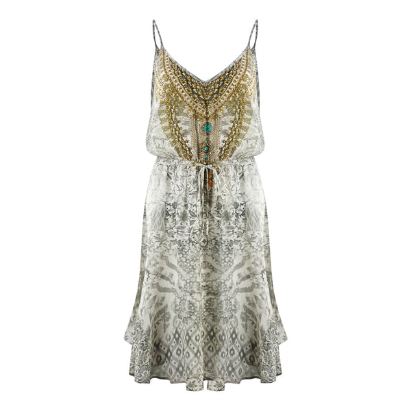 Inoa Neutral 1939 Grey Short Dress