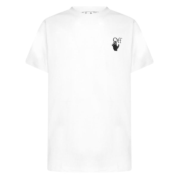 Off White Mens T Shirt Omaa027F21Jer0050184 White - Style Centre Wholesale