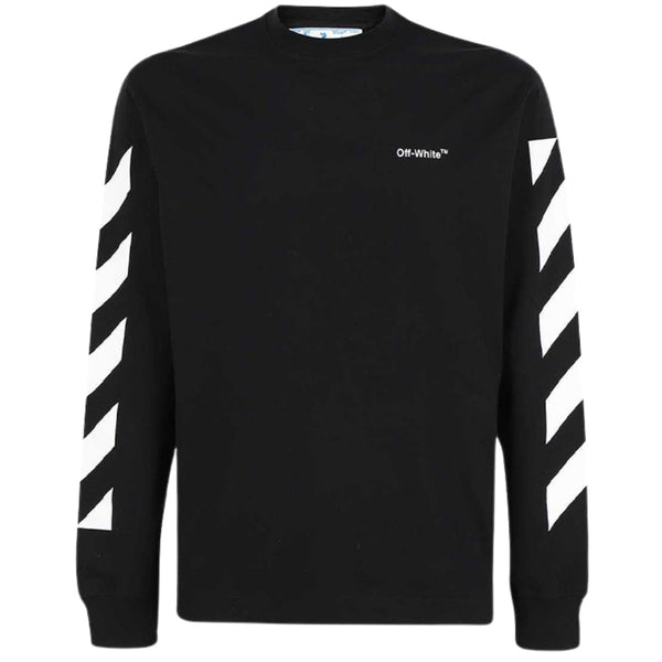 Off White Mens Omab064C99Jer0011001 T Shirt Black