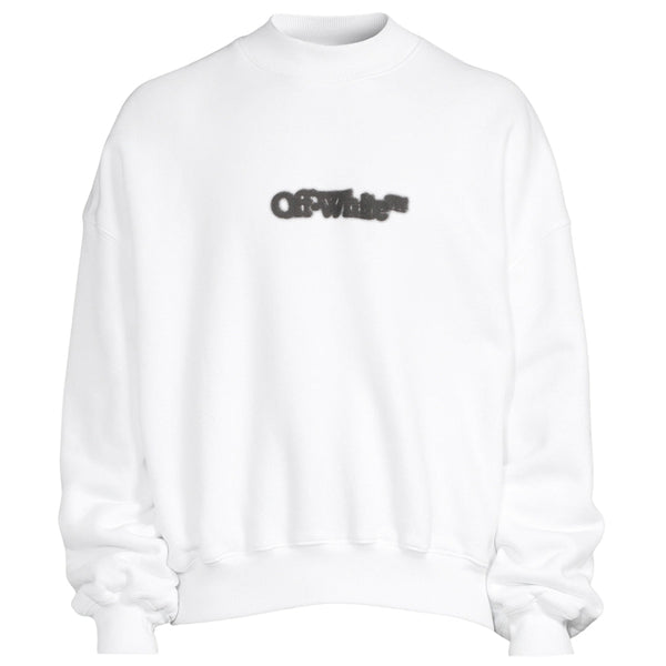 Off White Mens Omba070F23Fle0020110 Jumper White