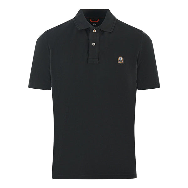 Parajumpers Mens Polo Shirt Patch Polo 541 Black