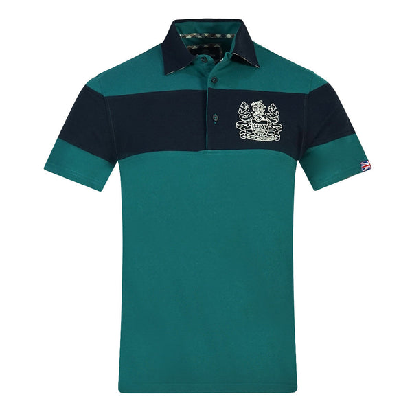 Aquascutum Mens Qmp030 32 Polo Shirt Green