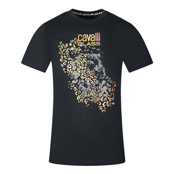 Cavalli Class Mens Qxt61V Jd060 05051 T Shirt Black