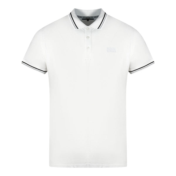 Cavalli Class Mens Polo Shirt Qxt64S Kb000053 00053 White